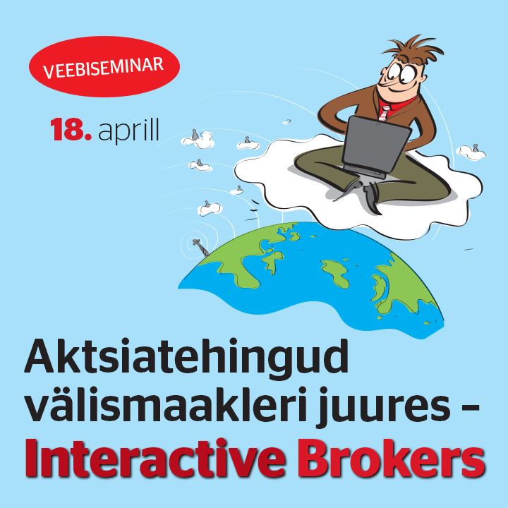 Aktsiatehingud välismaakleri juures - Interactive Brokers pilt